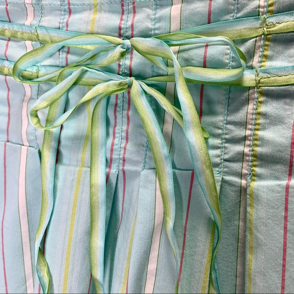 Old Navy Floral Tie Striped Layered Mini Skirt - Picture 15 of 15